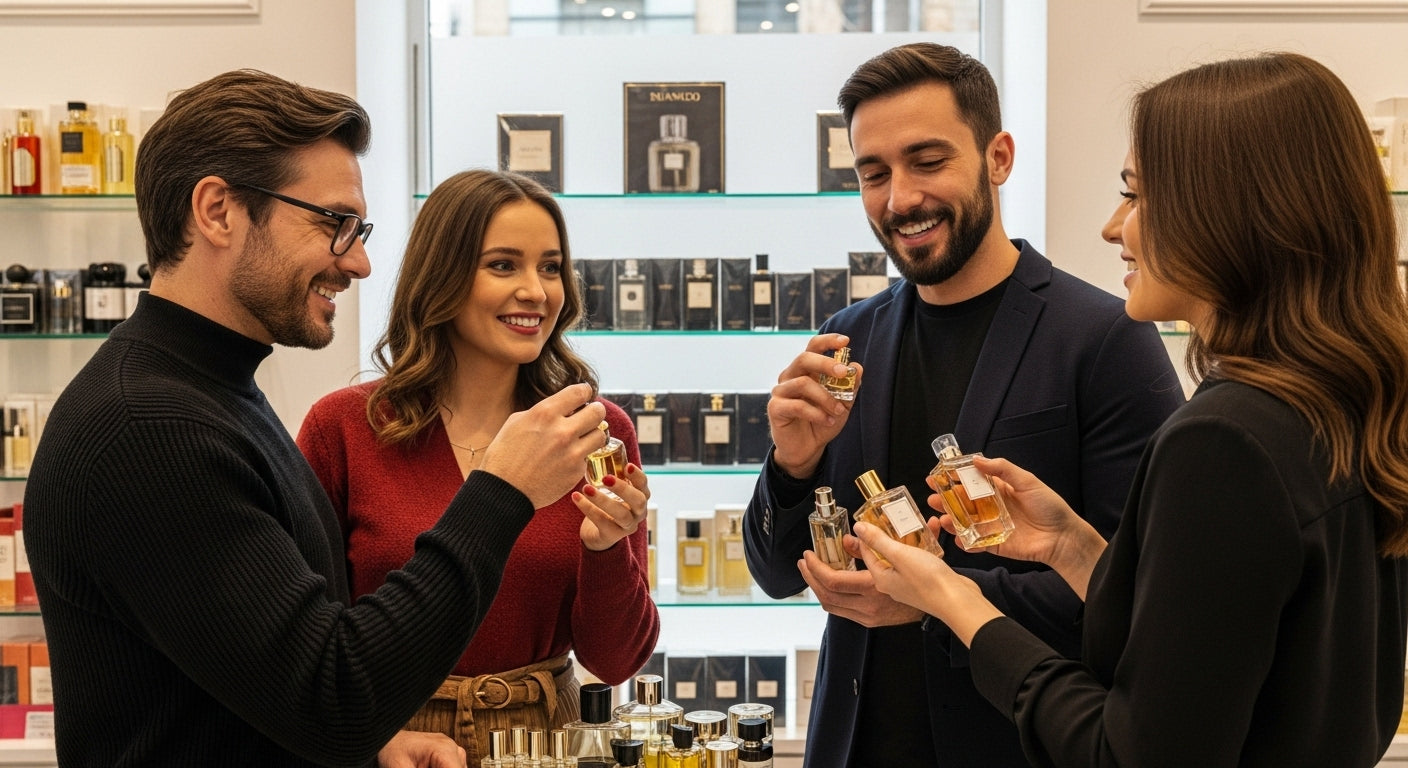 Parfümgeschäft Duftdupe Auswahl