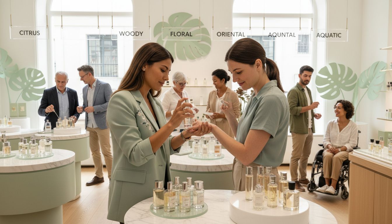 perfume shopping experience