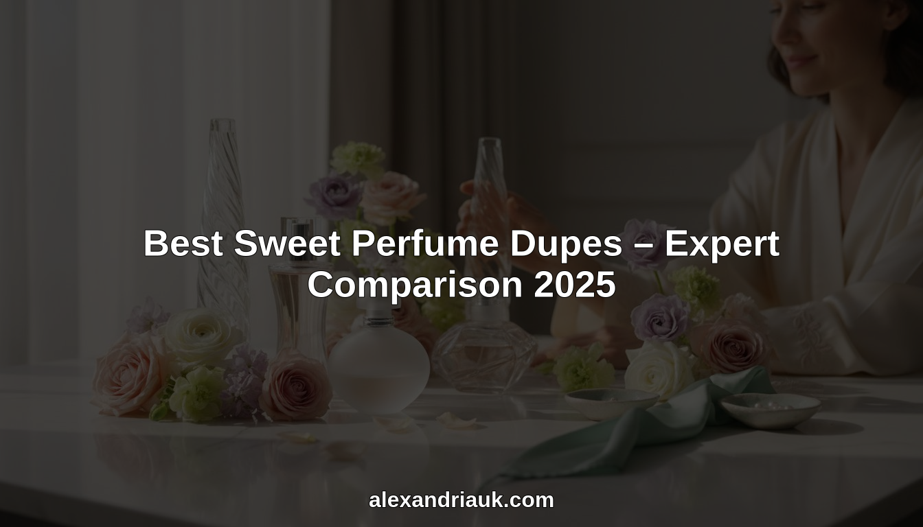 best sweet perfume dupes hero header image