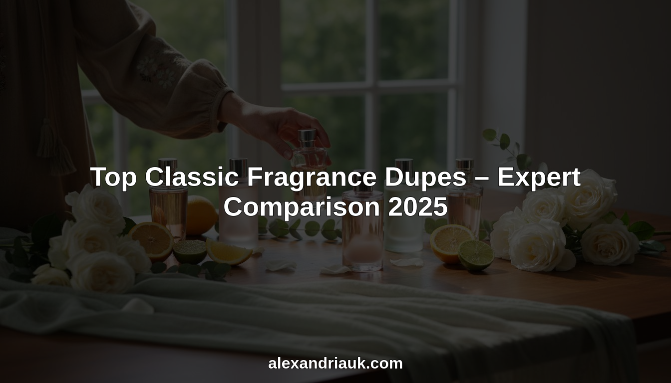 top classic fragrance dupes hero header image