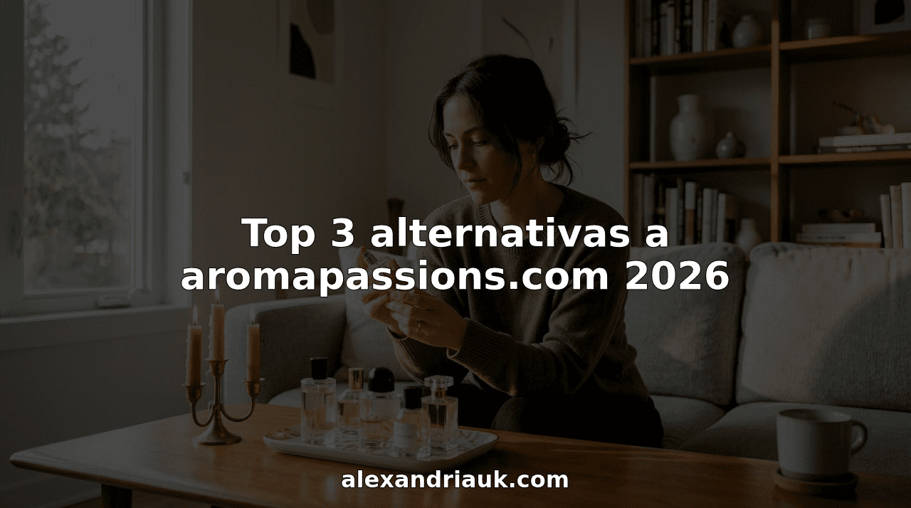 Top 3 alternativas a aromapassions.com 2026 - AlexandriaUK
