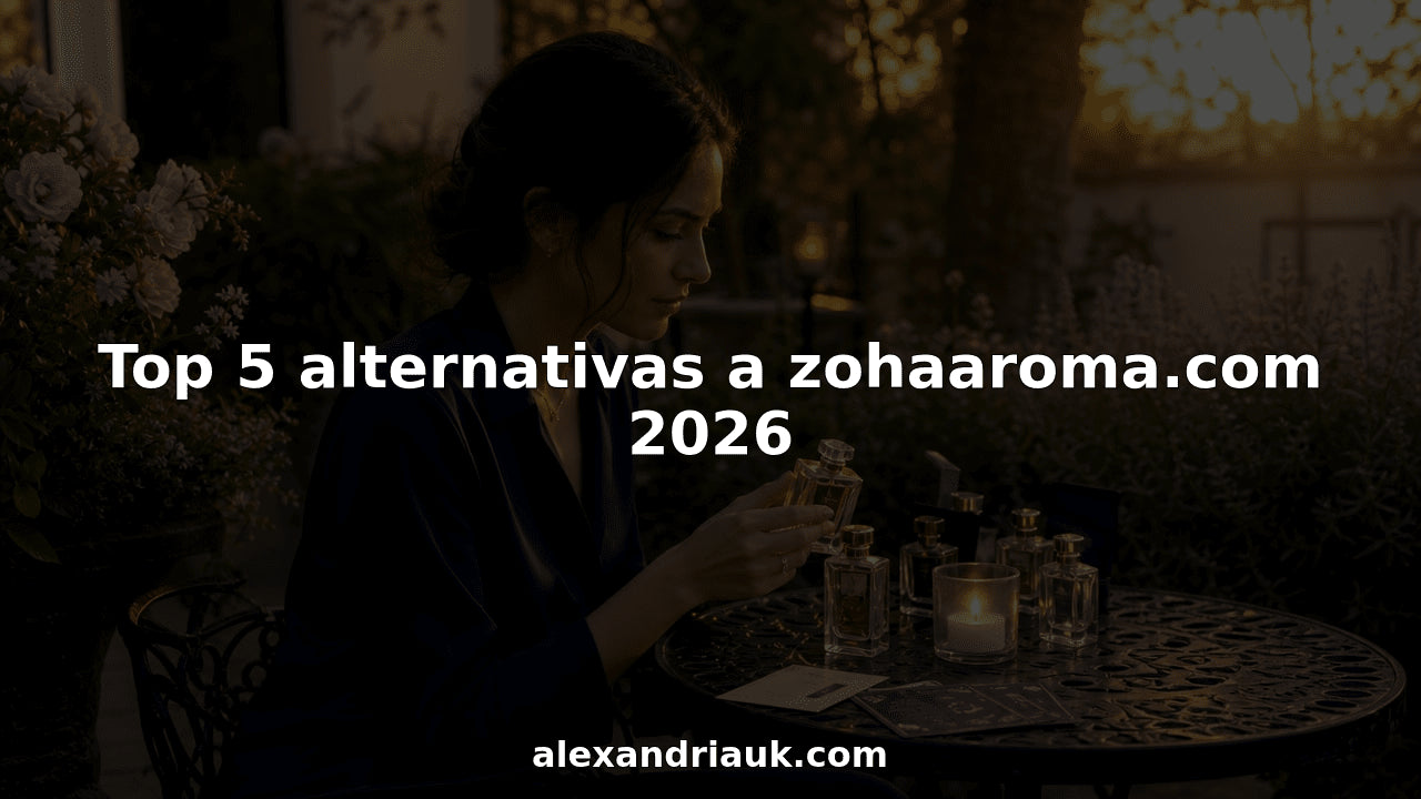 Top 5 alternativas a zohaaroma.com 2026 - AlexandriaUK
