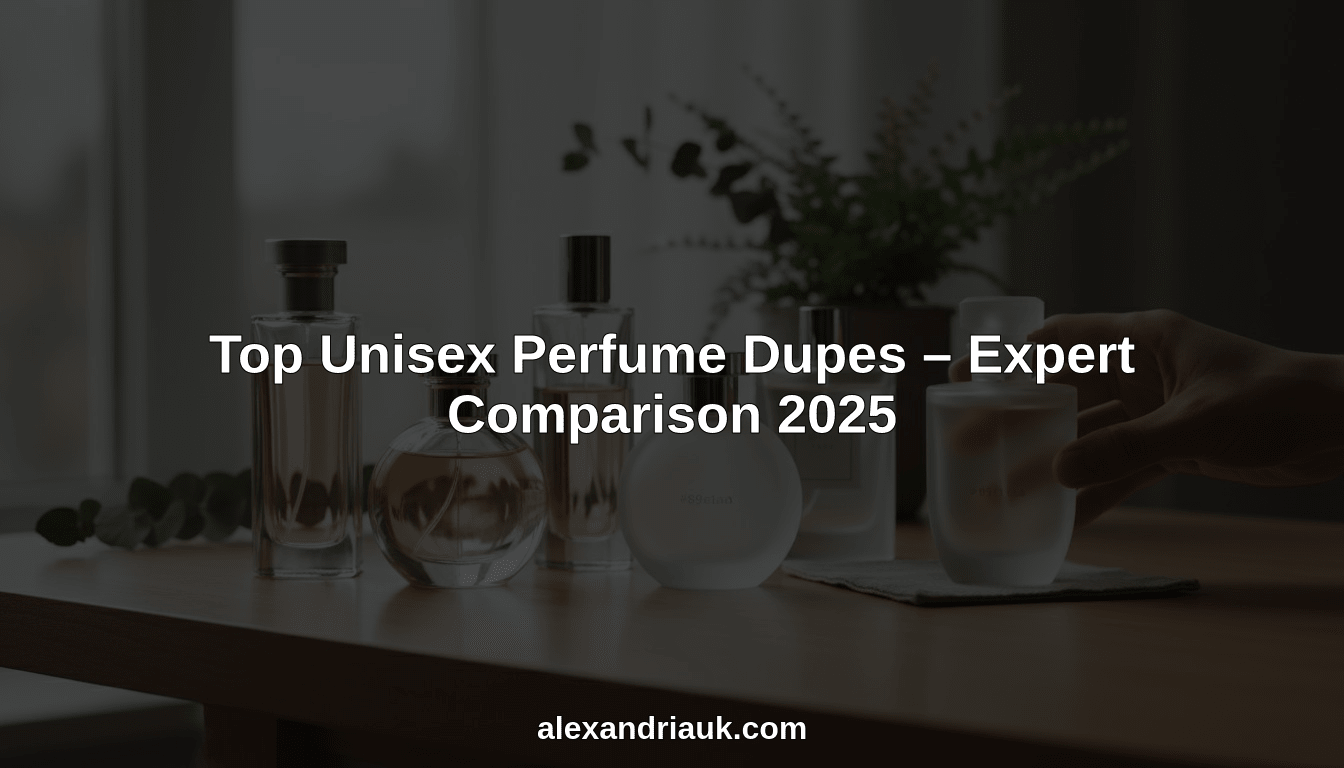 Top Unisex Perfume Dupes – Expert Comparison 2025 - AlexandriaUK