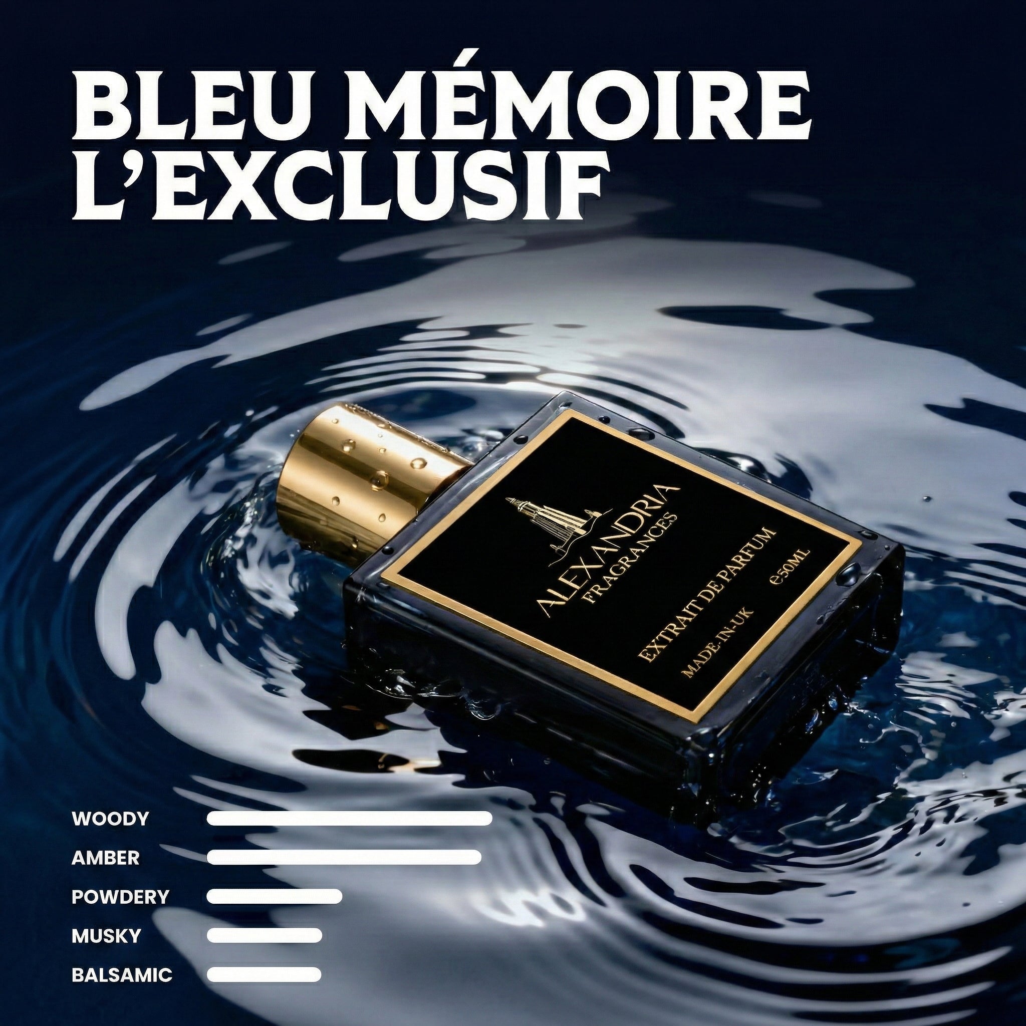 Bleu Mémoire L’Exclusif - AlexandriaUK