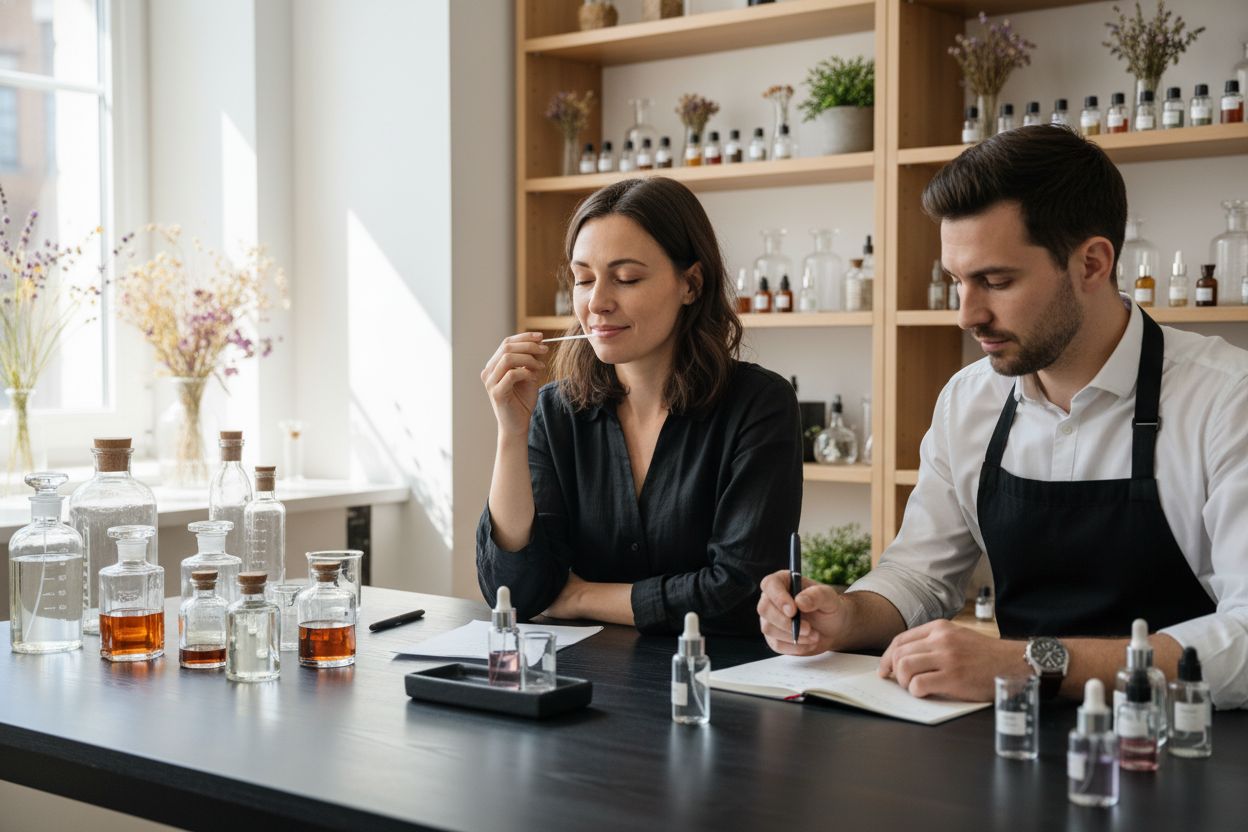 Parfumdupe Entstehung Labor Parfümeure