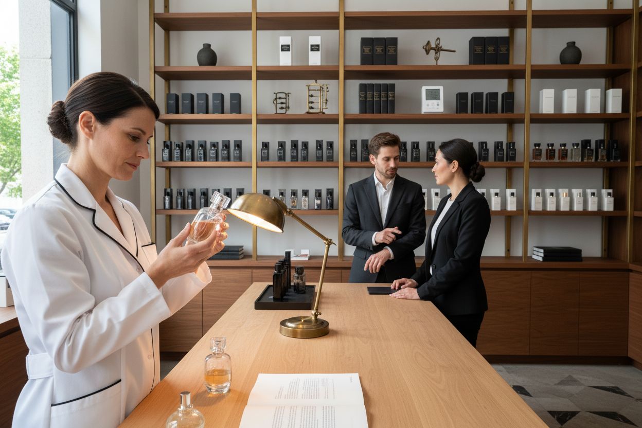 Parfümerie Beratung Lagerung