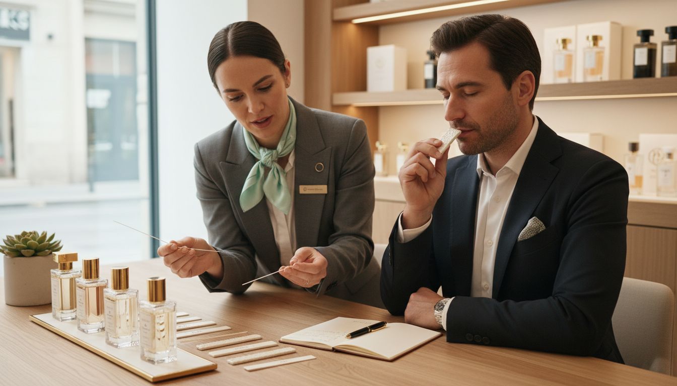 fragrance sampling expert