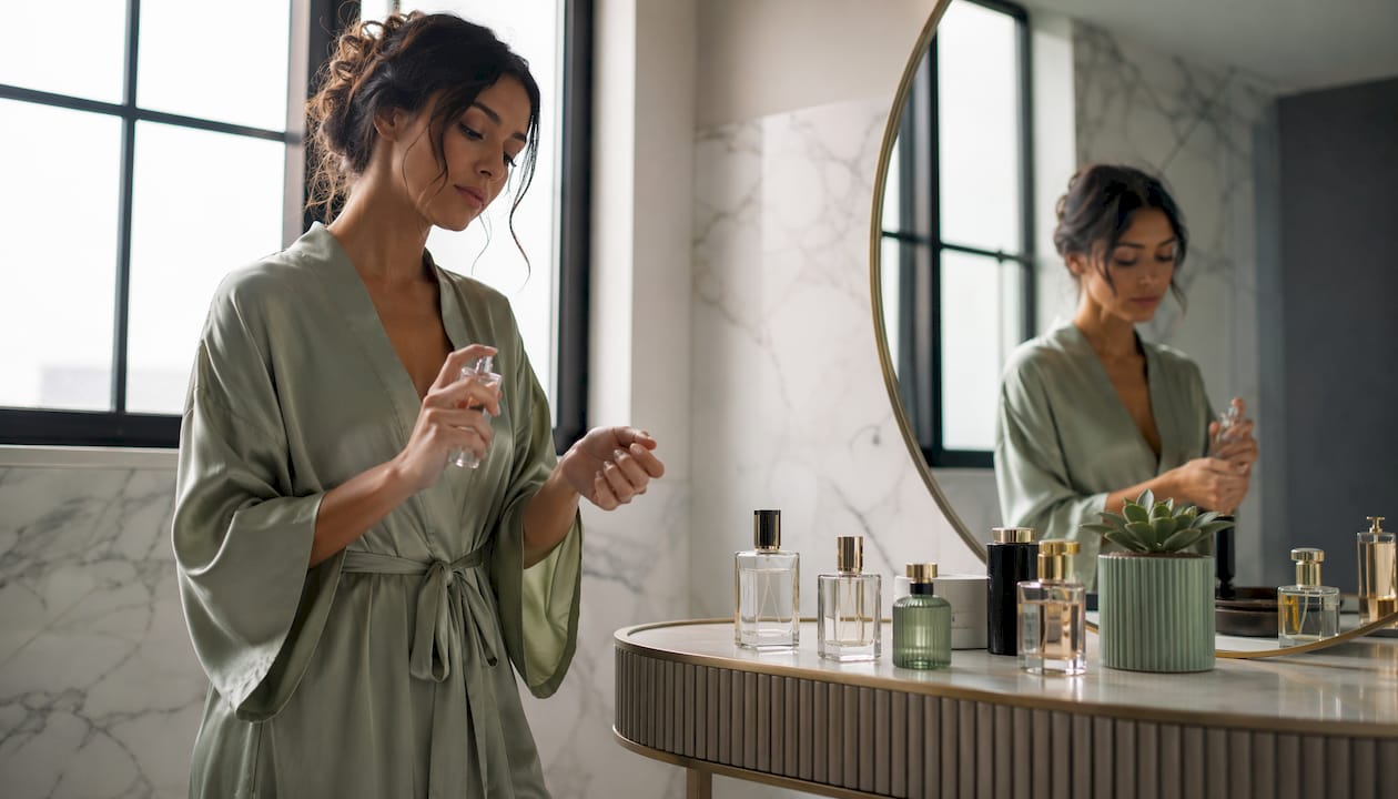 How do you make perfume last all day: a simple routine - AlexandriaUK