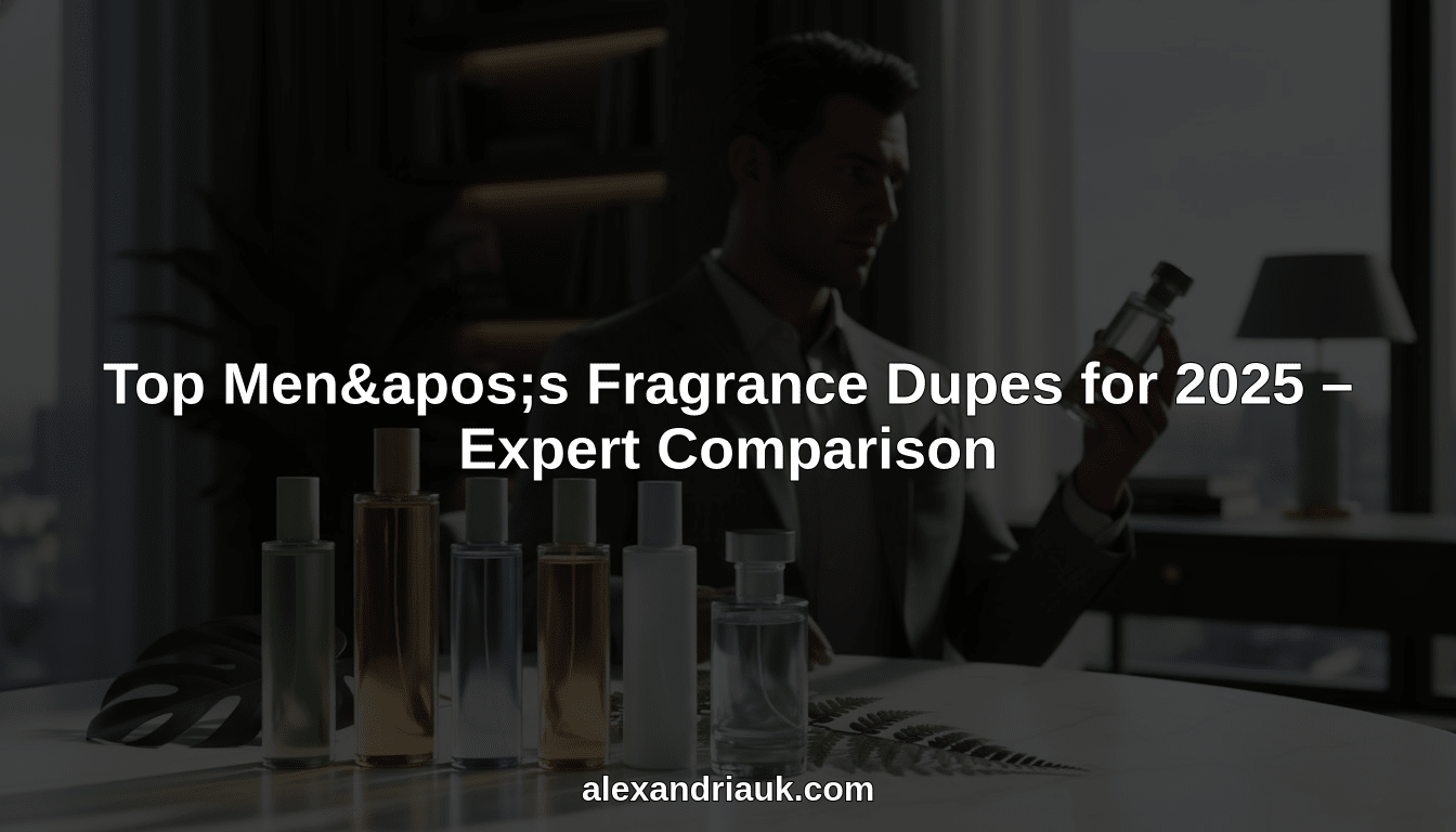 Top Men's Fragrance Dupes for 2025 – Expert Comparison - AlexandriaUK