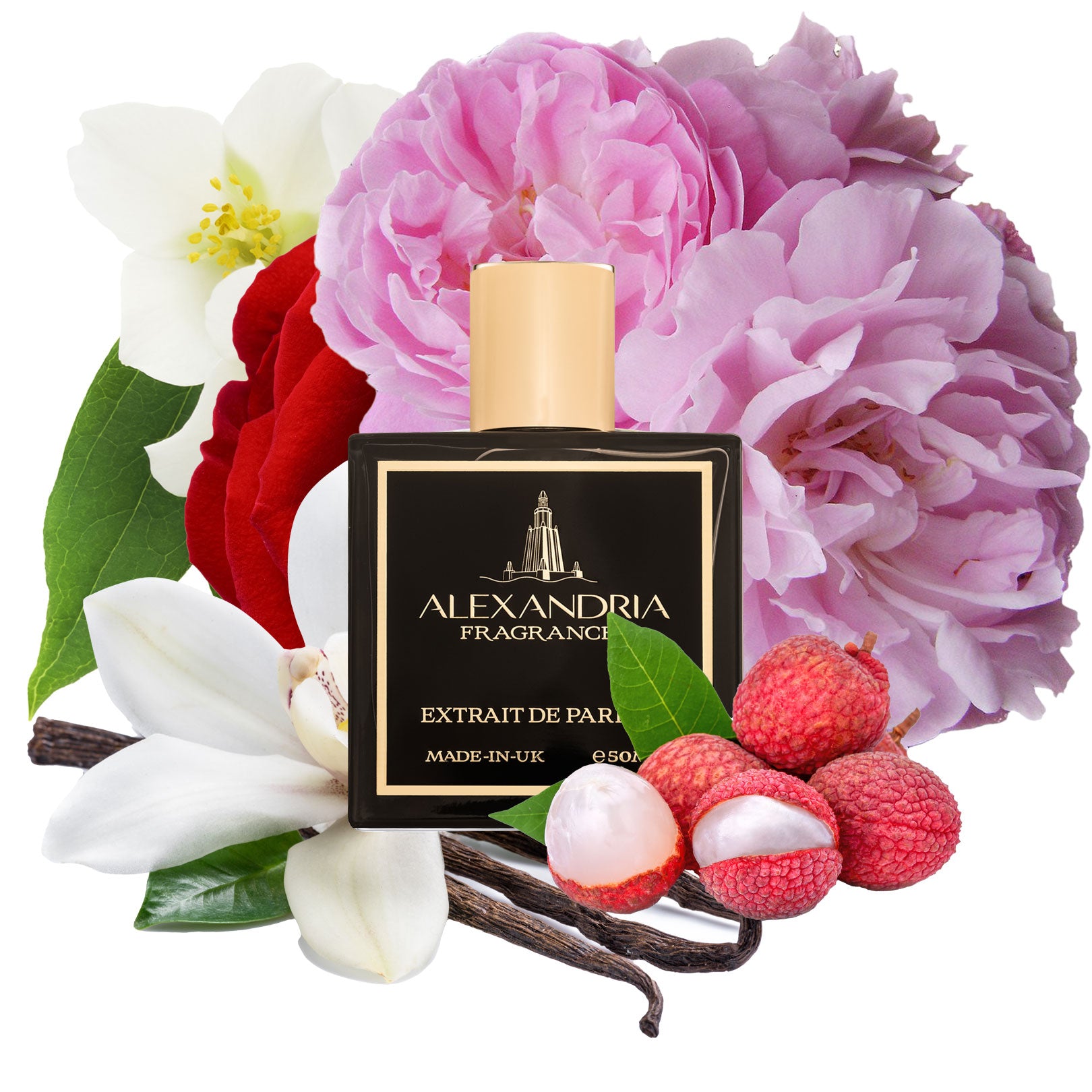 Lady Diana Rose Inspirée des Parfums de Marly Delina Rose