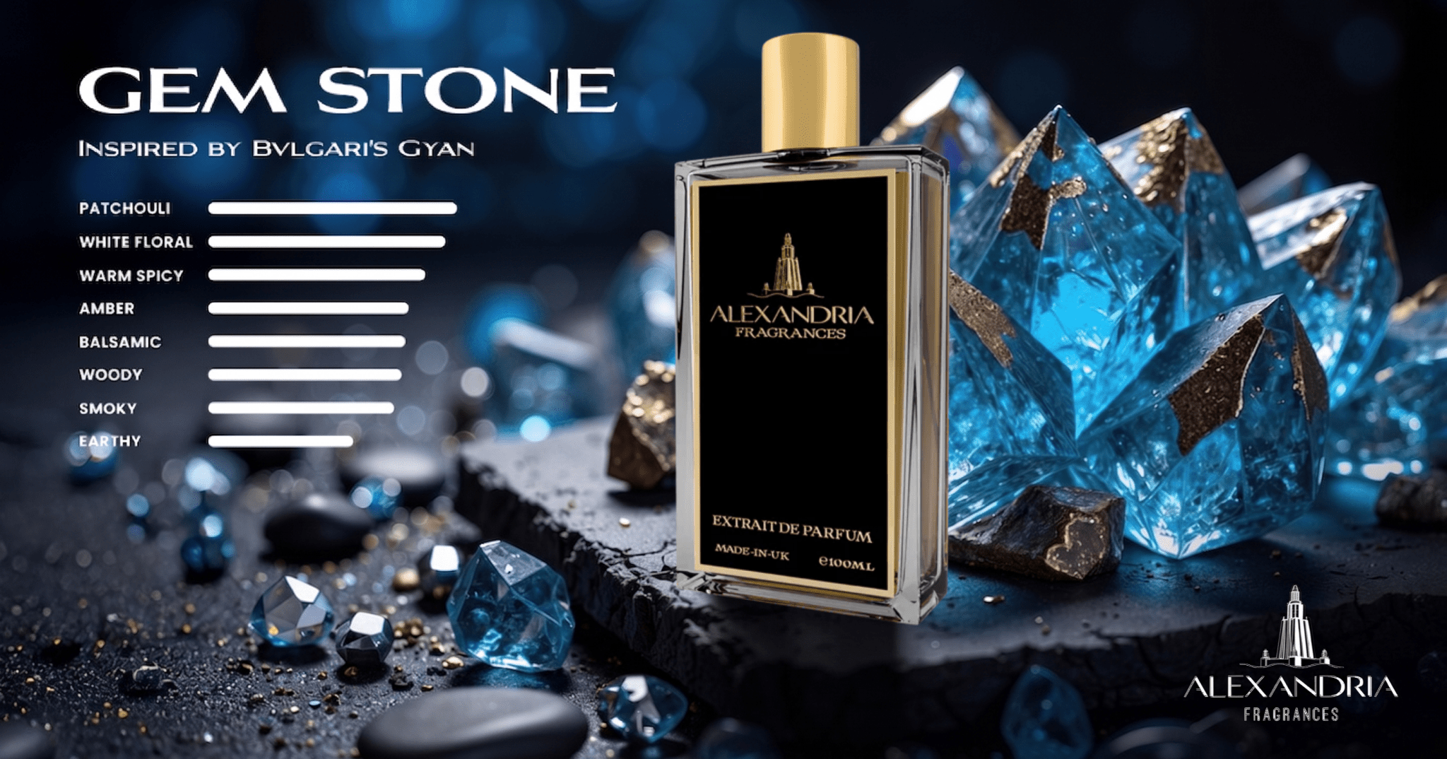 Gem Stone Inspired by Bvlgari Gyan - AlexandriaUK